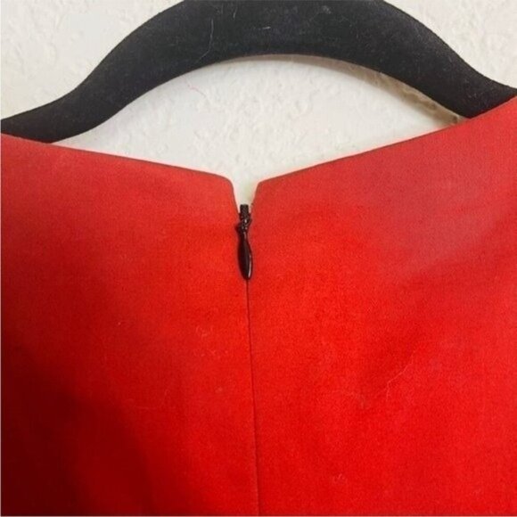 Carolina Herrera Sleeveless Tweed Sheath Dress Black/White/Grey Size 2 Elegant - Picture 10 of 16